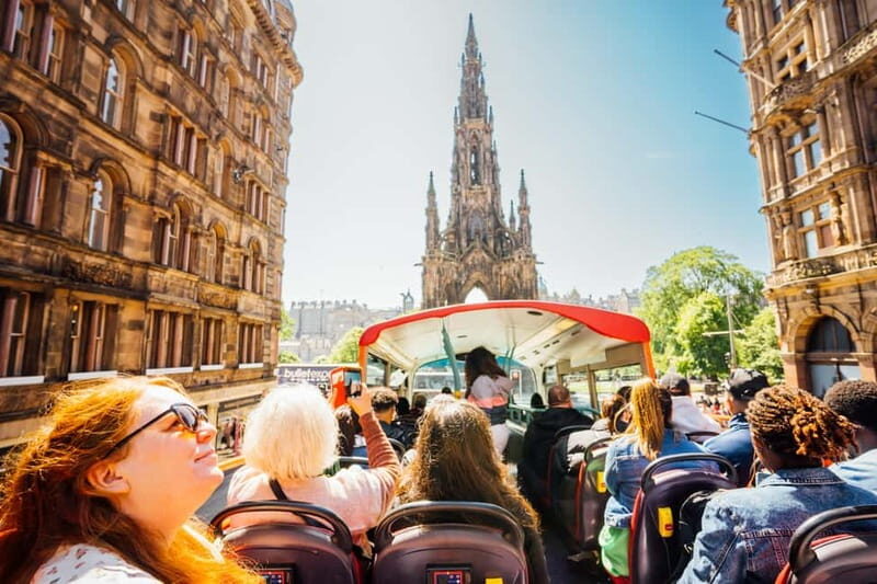 Edinburgh: Big Bus Hop-On, Hop-Off Tour by Open-Top Bus - Key Points