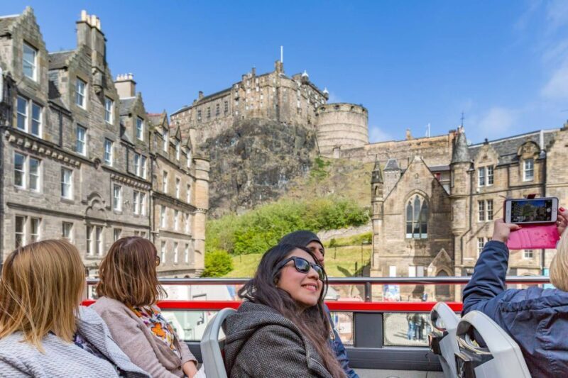 Edinburgh: Hop-On Hop-Off Bus Pass with 3 City Tours - The Sum Up