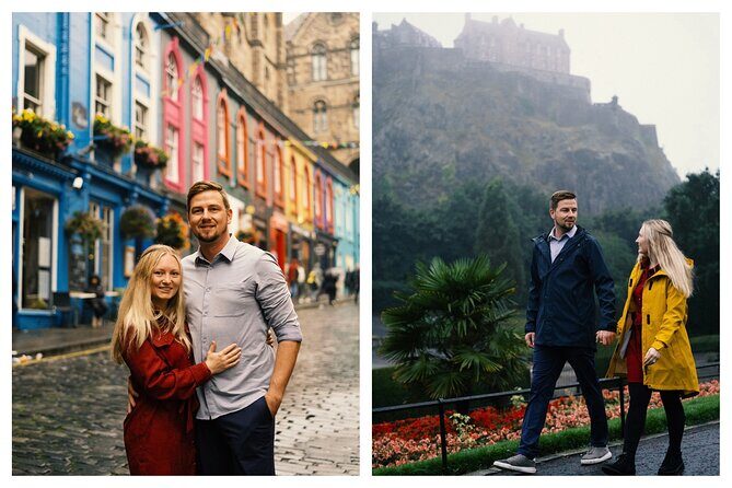 Edinburgh Photoshoot for Couples, Families & Solo Travellers - Authentic Feedback from Past Participants
