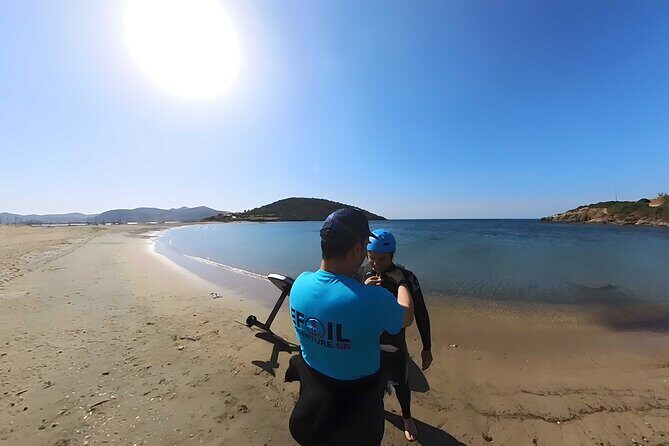 Efoil and water sports in Athens - The Starting Point: Charakas Beach