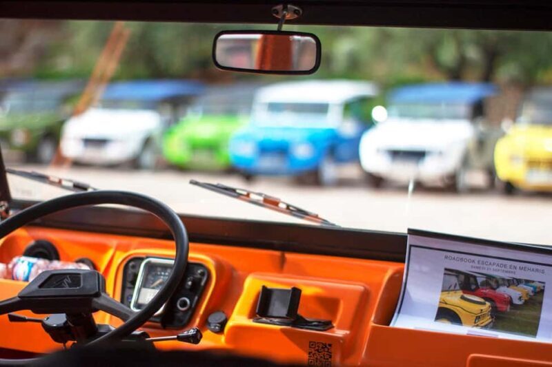 Electric Méhari excursion to Grasse  Perfume Museum included - The Journey Begins: From Nice to the Coast