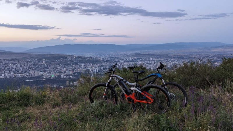 Electric Mountain Biking around Tbilisi - What the Tour Looks Like