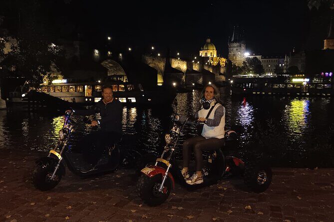 Electric Trike Night Tour in Prague - Live Guided - FAQ