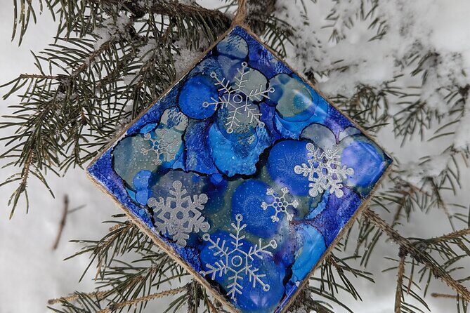 Embossed Alcohol Ink Tile in Estes Park - Value for Money