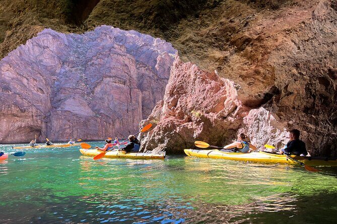 Emerald Cave Express Kayak Tour from Las Vegas - Stopping for Photos and Swims