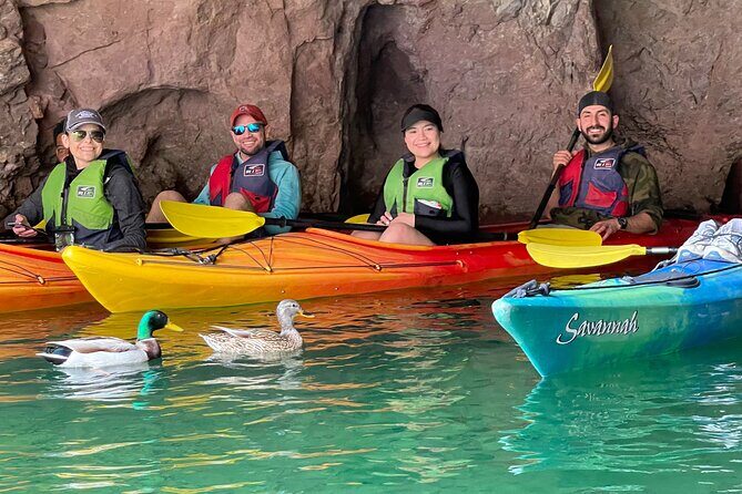 Emerald Cave Paddle & Beach TourKayak, Hike & Swim from Vegas - A Deep Dive into the Emerald Cave Paddle & Beach Tour
