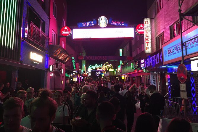 English guided tour Reeperbahn "Red light and Offence" - Key Points