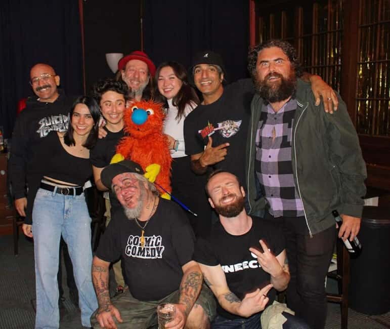 English Stand-Up Comedy Show with Free Pizza and Free Shots - The Comedy Acts: International and Local Stars