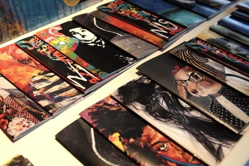 Entrance to the Roots Gallery + 1 glass of wine with snacks + 1 fine art print - What About the Price and Value?