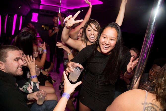 Epic Nightclub Crawl with Party Bus Ride & Free Drinks - A detailed look at the experience