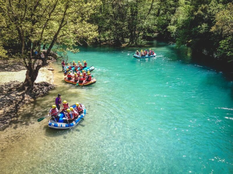 Epirus: Easy Rafting Experience on the Voidomatis River - The Itinerary in Detail