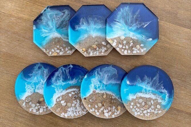 Epoxy Resin Art and Craft Coaster Set Experience - The Value of the Experience