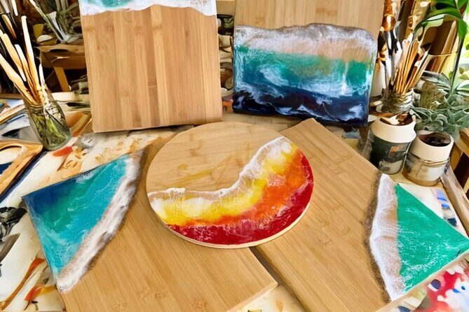 Epoxy Resin Cheese Board Art Class - FAQs