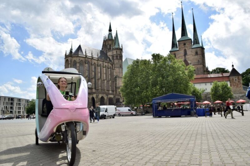 Erfurt: Private Guided Classic Old Town E-Rickshaw Tour - Key Points