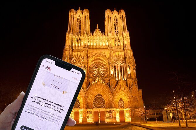 Escape Game Outdoor Theme Team Heist in Reims - Discovering Reims with the Outdoor Escape Game: Team Heist