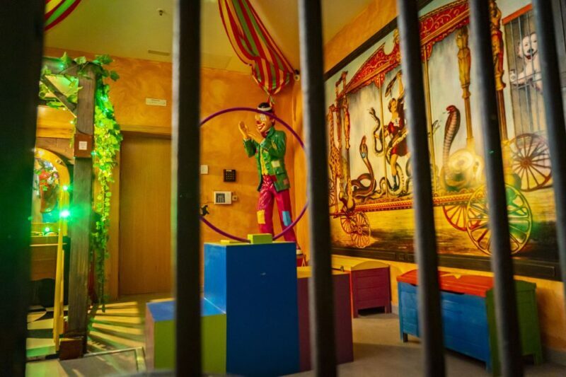 Escape room "The gratest show on earth" at Holidayworld - Key Points