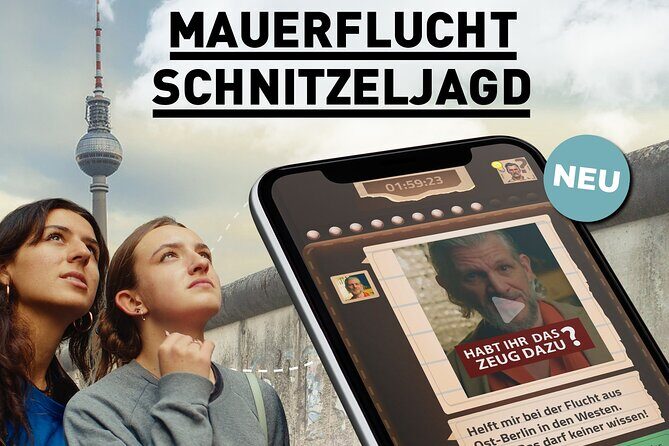 Escaping and spying on the Berlin Wall Scavenger hunt - A Closer Look at the Experience