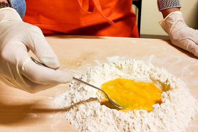 Exclusive Bologna Cooking Class - Pasta Tagliatelle Ragu & Spritz - Making the Pasta Dough