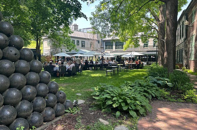 Exclusive Quebec Private Garrison Club Garden BBQ Luncheon - Real Traveler Insights
