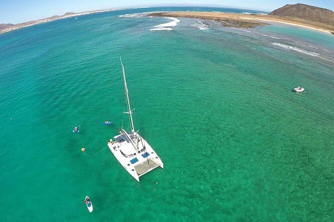 Exclusive Sailing Catamaran Experience to Lobos Island with lunch and drinks - The Water Activities: Fun and Relaxation