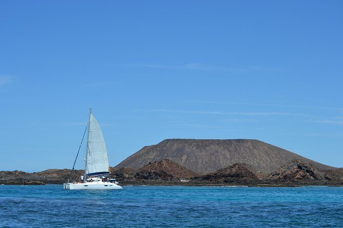 Exclusive Sailing Catamaran Experience to Lobos Island with lunch and drinks - FAQs