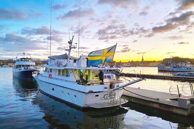 Exclusive Yacht Tour of Stockholm: sunset, dinner, lunch, cruise - The Experience Itself: What You Can Expect