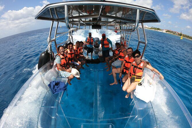 Excursion to Reefs in a transparent boat from Cancun - The Experience: Pros and Cons