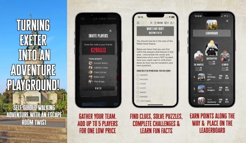 Exeter: City Walking Tour & Exploration Game - The Pros and Cons