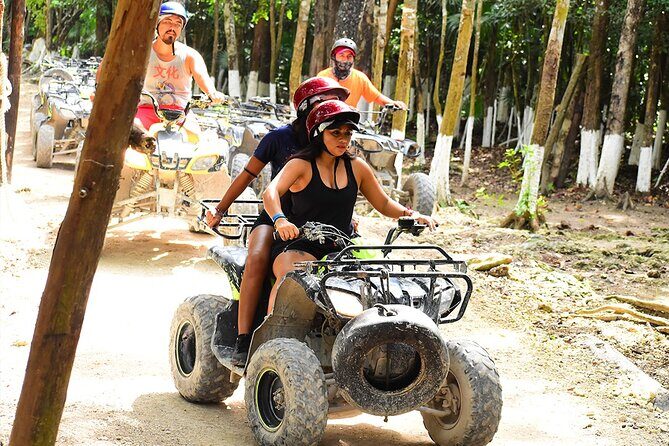 Experience ATV (shared) Ziplines & Cenote with Lunch from Cancún - An Overview of the Tour Experience