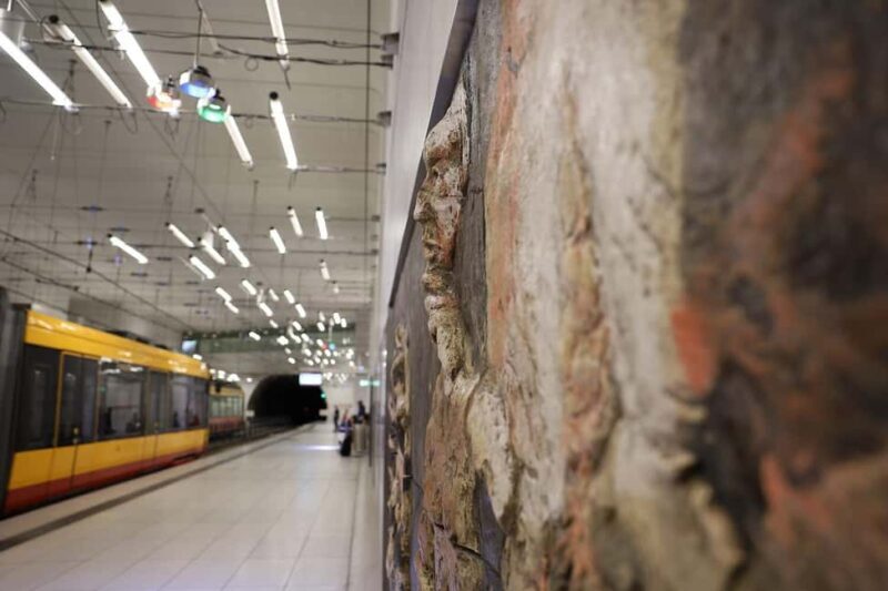 Experience Karlsruhe art - Genesis by Markus Lüpertz in the underground - Experience Karlsruhe art - Genesis by Markus Lüpertz in the underground