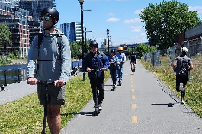 Experience Old Montreal on e-scooters with a local comedian - FAQ
