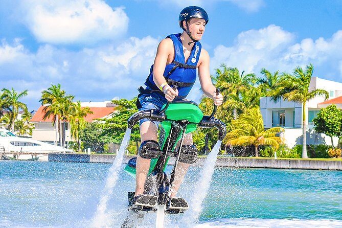 Experience the JETOVATOR water activity in CANCUN. Equipment included - FAQs