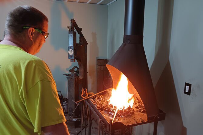 Experience to Forge a Railroad Spike Knife in Ferry Township - Key Points