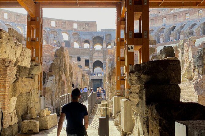 Expert Guided Tour of Colosseum Arena OR Underground, and Forum - Key Points