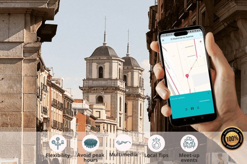 Explore Madrid's Habsburg Quarter: Interactive GPS Tour - A Closer Look at the Tour Experience