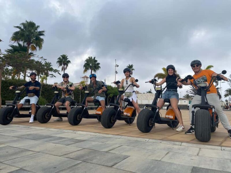 Explore Maspalomas - Playa Ingles : Renting e-Scooter 2 seat - What to Expect from the E-Scooter Experience