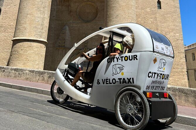 Explore Montpellier by bike-taxi on a 3-hour private trip - An In-Depth Look at the Montpellier Bike-Taxi Tour