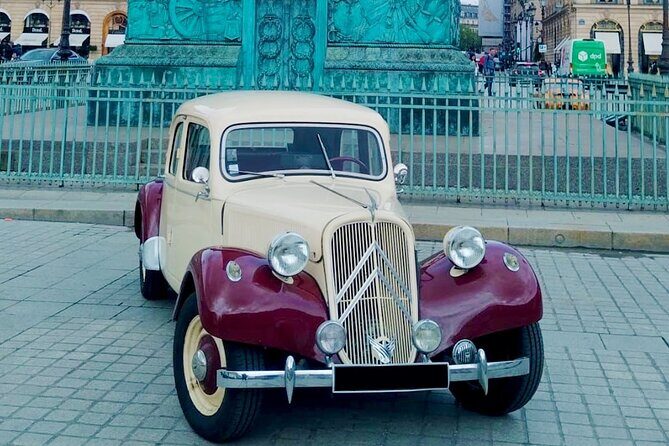 Explore Paris in 3 Hours: Authentic 2CV or Traction Tour - Exploring Paris in a Vintage Car: What This Tour Offers