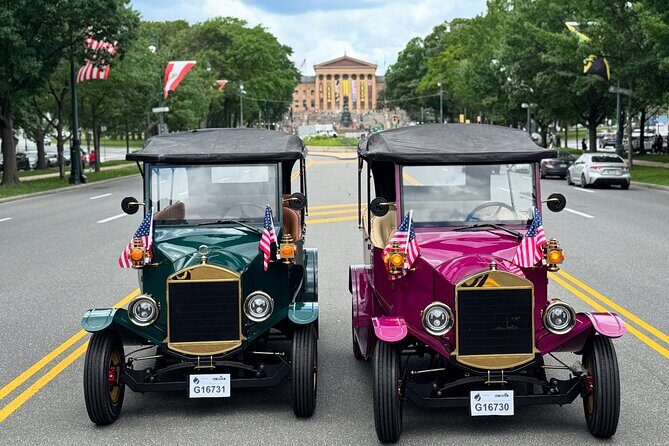 Explore Philadelphia via Vintage Car or Electric cart - Exploring Philadelphia in Style: A Full Look at the Vintage Car and Electric Cart Tour