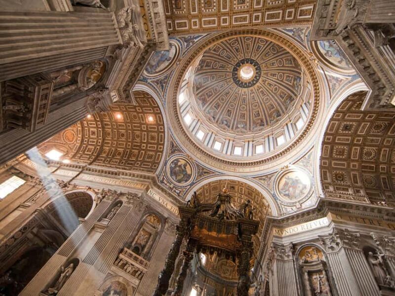 Explore St. Peter's Basilica: Pietà, Dome, & Papal Crypt - Key Points