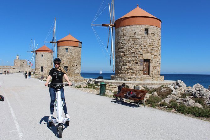 Explore the new town and the medieval town of Rhodes on scooters - 3 hours - A Detailed Look at the Rhodes Scooter Tour