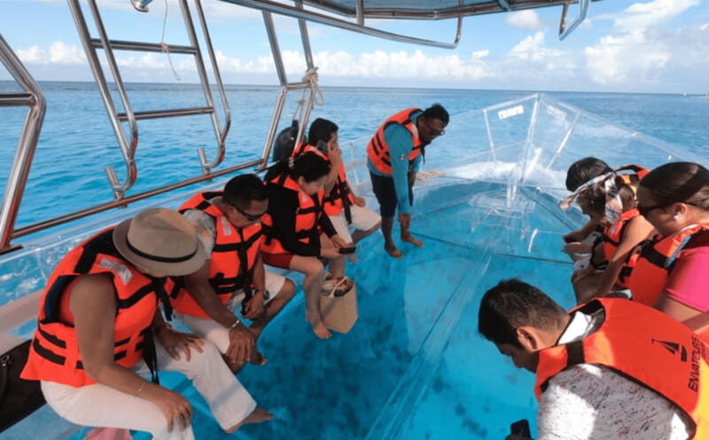 Explore the sea of cozumel in a transprent boat with drinks and snorkel. - Final thoughts: Who is this tour for?