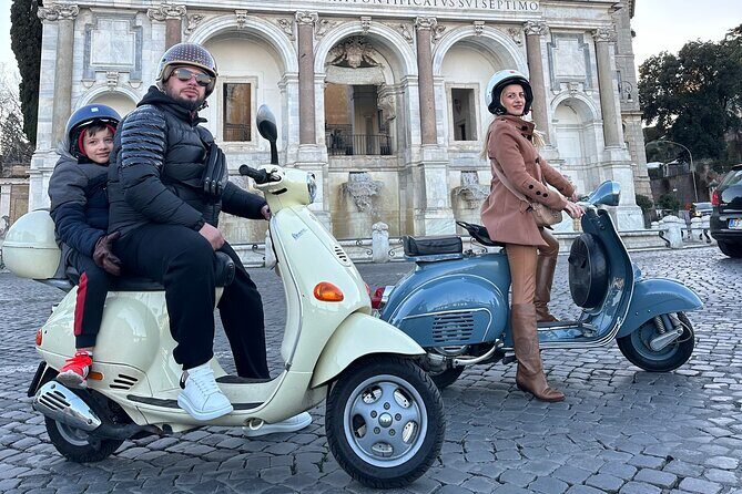 Exploring Rome on a Vintage Vespa Adventure Journey - The Experience of Riding a Vespa in Rome