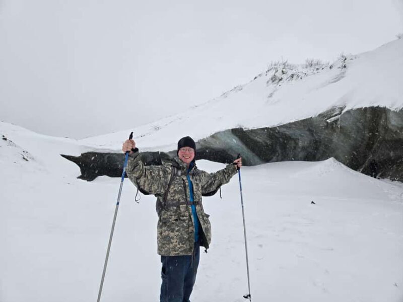 Fairbanks: Guided Snowshoe Hike to Castner Glacier Ice Cave - Key Points