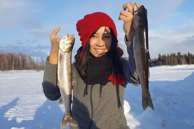 Fairbanks Ice Fishing Expedition in a Heated Cabin with Fish Cookout - In-Depth Look at the Experience