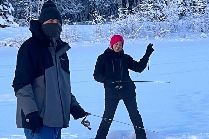 Fairbanks Ice Fishing with Transportation - Group Size and Atmosphere