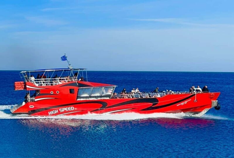 Faliraki: High Speed Cruise to Lindos with a swim stop - Key Points