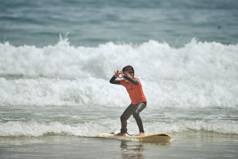 Family/children surf lesson - The Experience in Detail