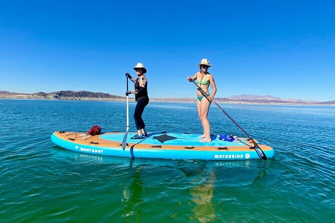 Family Paddleboard "Mantaray" Rental for Up to 4 at Lake Mead - The Experience in Detail