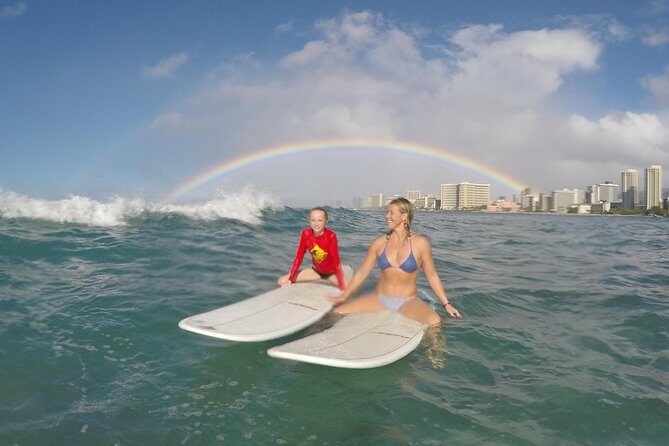 Family, Private & Group Surfing Lessons, Waikiki Courtesy Shuttle - Key Points